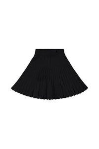 Girls/Teens Knit Skirt-Black