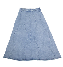 Load image into Gallery viewer, Crew Piper Maxi Denim Skirt
