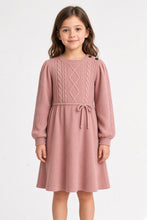 Load image into Gallery viewer, HH Cable Knit Sweater Dress
