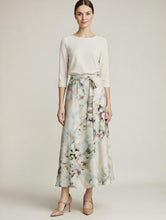 Load image into Gallery viewer, Luella Belted Slip Skirt 6830
