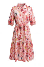 Load image into Gallery viewer, MM Teen Floral Belted Dress
