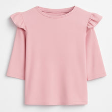 Load image into Gallery viewer, MM Ribbed Puff 3/4 Sleeve Top
