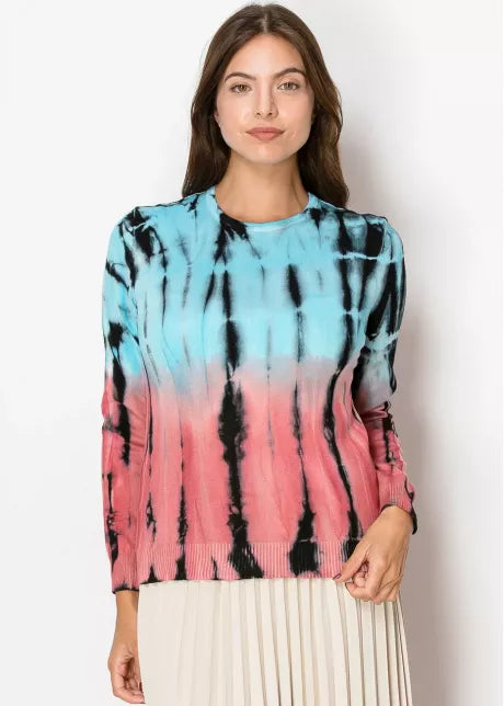 Y Tie Dye Sweater 4359