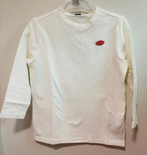 Load image into Gallery viewer, BF Hello Cotton 3/4 Sleeve Tee-White
