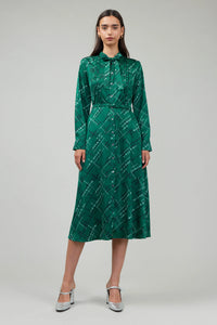 CA Plaid Pattern Dress