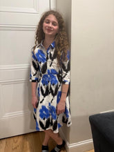 Load image into Gallery viewer, Teen Big Print Floral Dress
