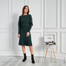 Load image into Gallery viewer, Ladies J Knit Skater Skirt
