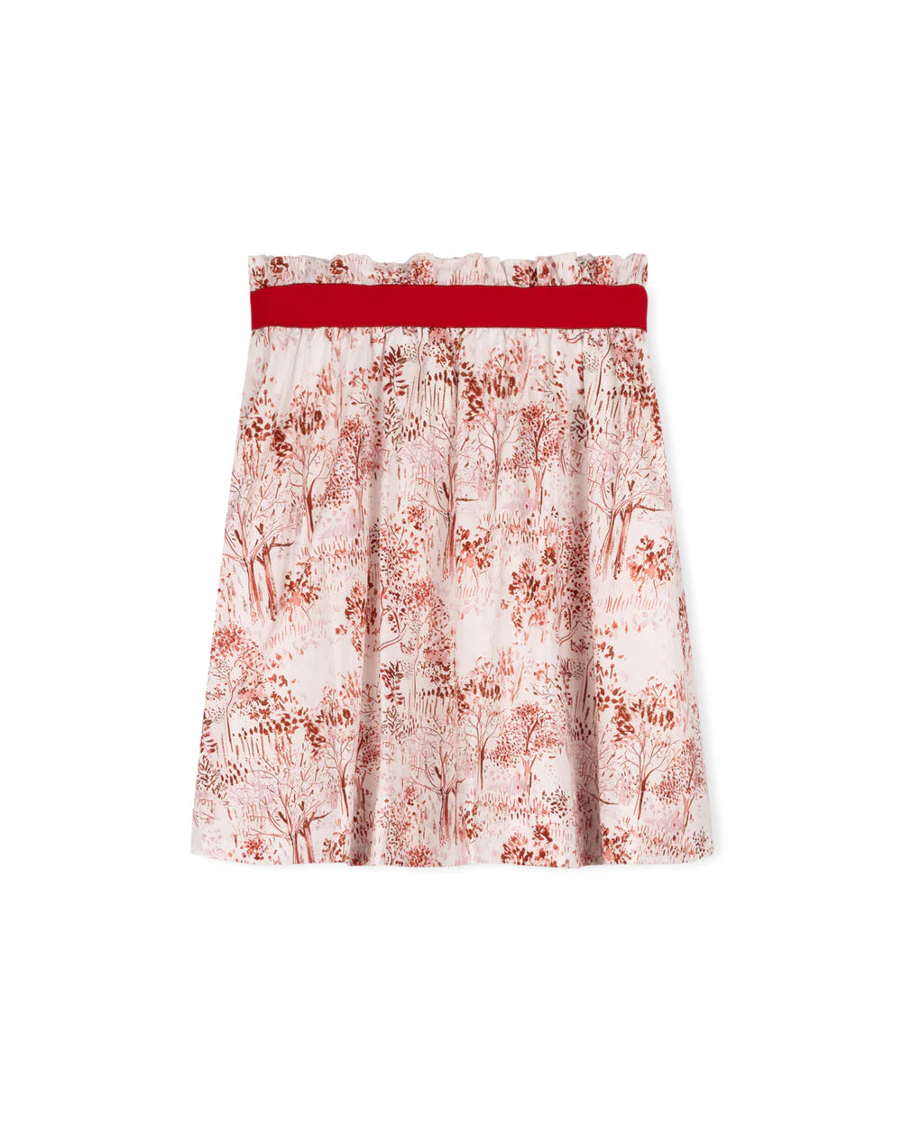 Girls Red Forest Skirt