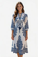 Load image into Gallery viewer, MM 3/4 Teen Sleeve Capri Dress FCG75
