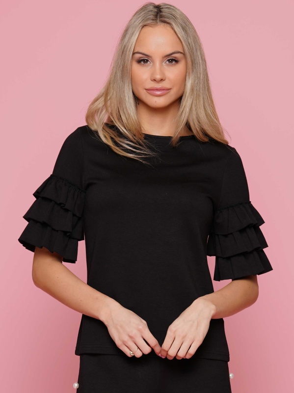 Tiered Ruffle Top