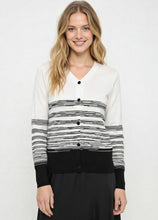Load image into Gallery viewer, Y Cardi with Stripes
