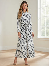 Load image into Gallery viewer, Y Belted Butterfly Dress 3634
