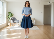 Load image into Gallery viewer, V Yoke Skirt 12-562
